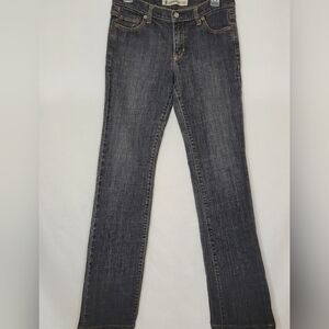 Gap Low-Rise Boot Cut Jeans w/Altered Hem - Size 6L